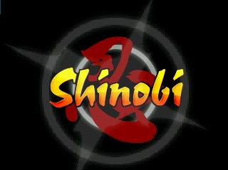 Shinobi title screen for Nintendo 3DS