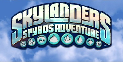 Skylanders Spyro's Adventure title screen for Nintendo 3DS