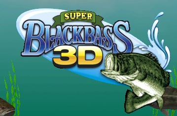 Super Black Bass 3D title screen for Nintendo 3DS