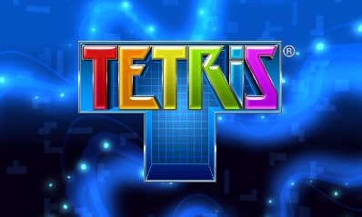 Tetris title screen for Nintendo 3DS