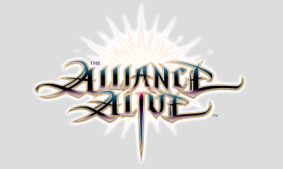 Alliance Alive title screen for Nintendo 3DS