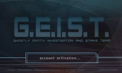 The Hidden title screen for Nintendo 3DS