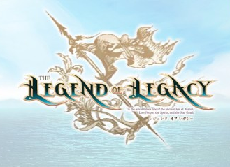 The Legend Of Legacy title screen for Nintendo 3DS
