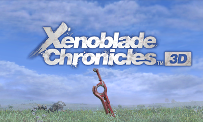 Xenoblade Chronicles 3D title screen for Nintendo 3DS