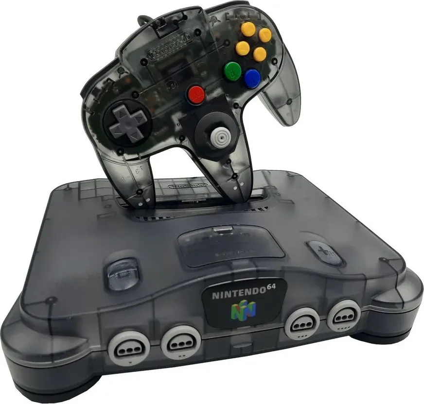 Nintendo 64 Smoke Black box art for Nintendo 64