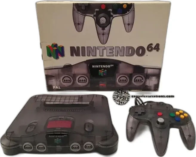 Nintendo 64 Smoke Black box art for Nintendo 64