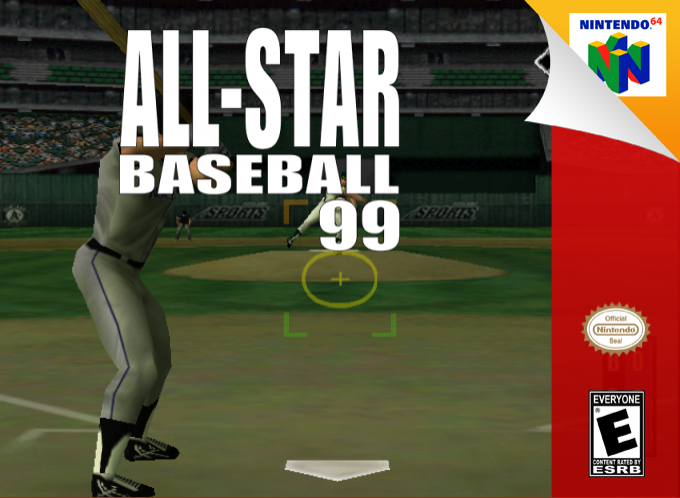 All-Star Baseball 99 box art for Nintendo 64