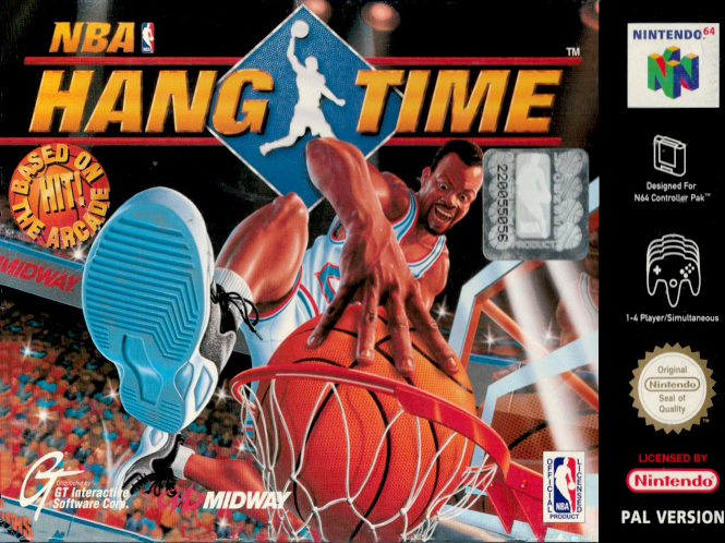NBA Hangtime box art for Nintendo 64
