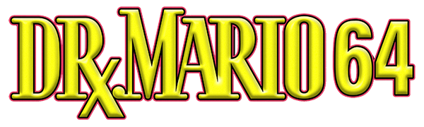 Dr. Mario 64 logo for Nintendo 64