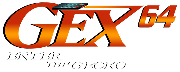 Gex 64 Enter the Gecko logo for Nintendo 64