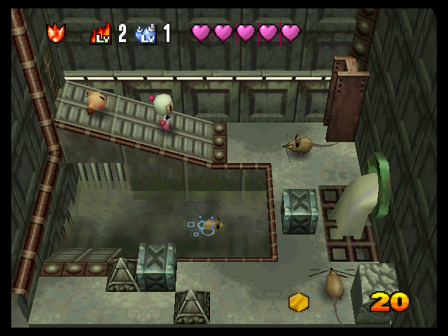 Baku Bomberman 2 screenshot 3 for Nintendo 64