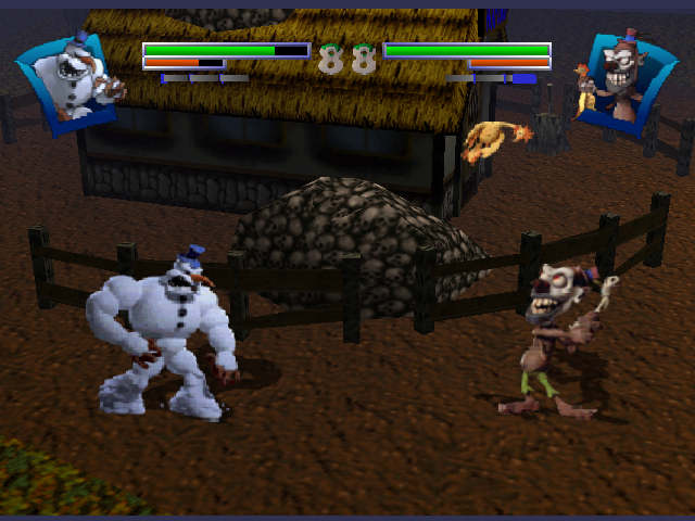 ClayFighter Sculptor's Cut screenshot 3 for Nintendo 64