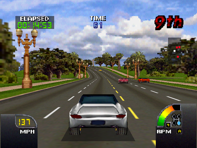Cruis'n USA screenshot 3 for Nintendo 64