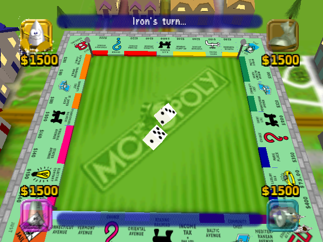 Monopoly screenshot 3 for Nintendo 64