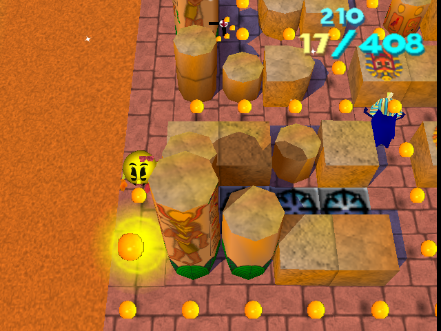 Ms. Pac-Man Maze Madness screenshot 3 for Nintendo 64