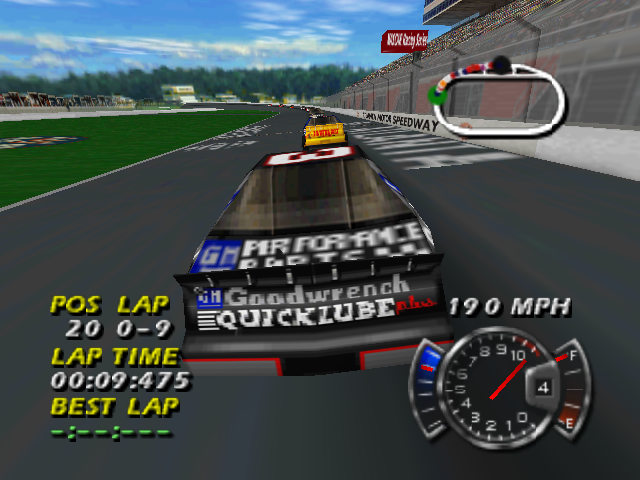 NASCAR 99 screenshot 3 for Nintendo 64