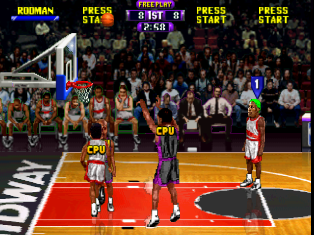 NBA Hangtime screenshot 3 for Nintendo 64
