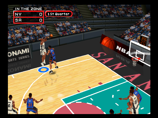 NBA In The Zone 2000 screenshot 3 for Nintendo 64