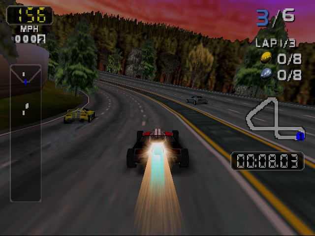 San Francisco Rush 2049 screenshot 3 for Nintendo 64