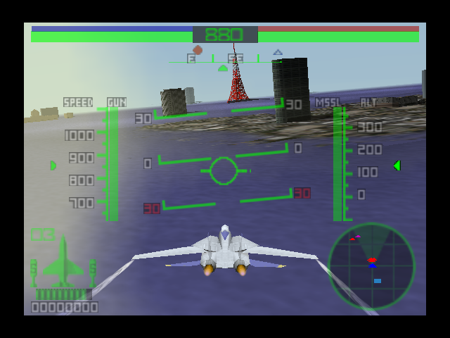 Sonicwings Assault screenshot 3 for Nintendo 64