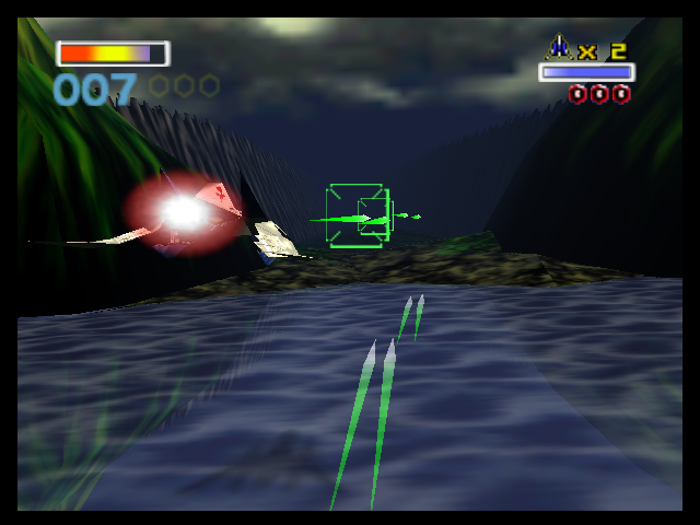 Star Fox 64 [Rumble Pak Bundle] screenshot 3 for Nintendo 64