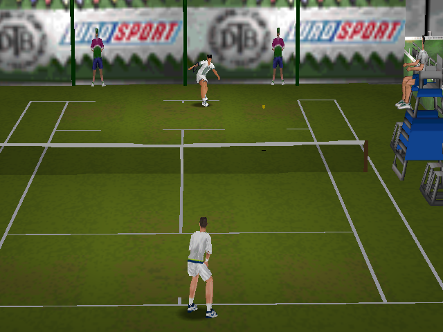 Yannick Noah: All Star Tennis '99 screenshot 3 for Nintendo 64