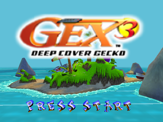 Gex 3: Deep Cover Gecko box art for Nintendo 64
