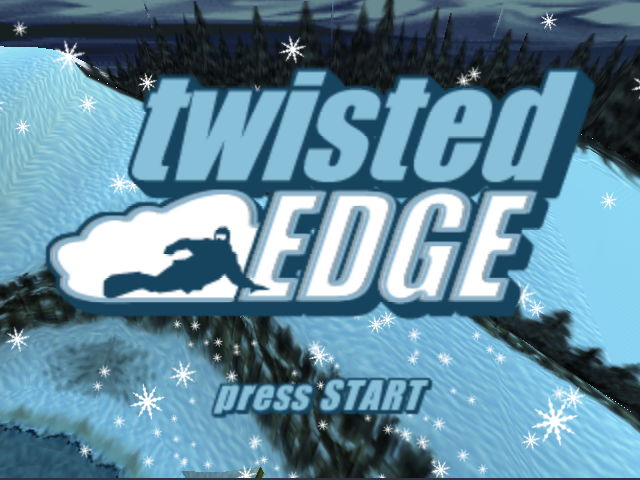Twisted Edge title screen for Nintendo 64