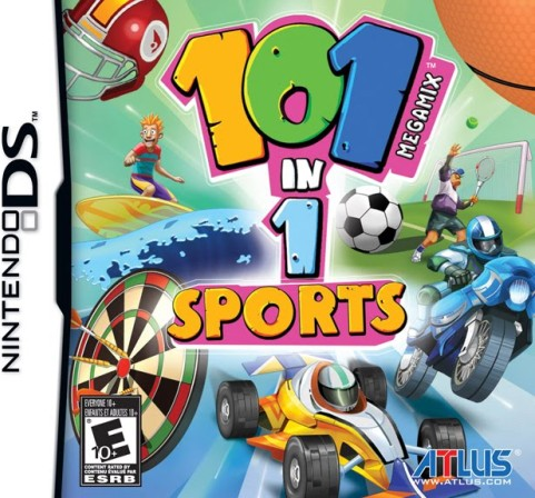 101-in-1 Sports Megamix box art for Nintendo DS