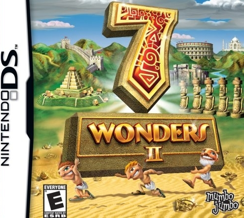 7 Wonders II box art for Nintendo DS