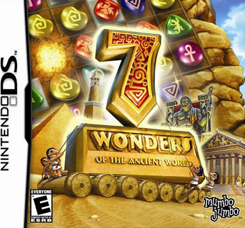 7 Wonders of the Ancient World box art for Nintendo DS