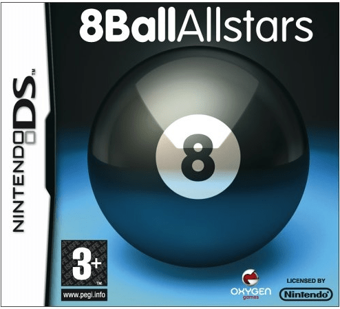 8Ball Allstars box art for Nintendo DS