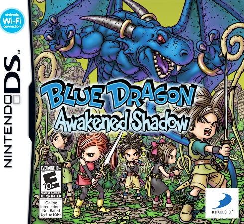 Blue Dragon: Awakened Shadow box art for Nintendo DS