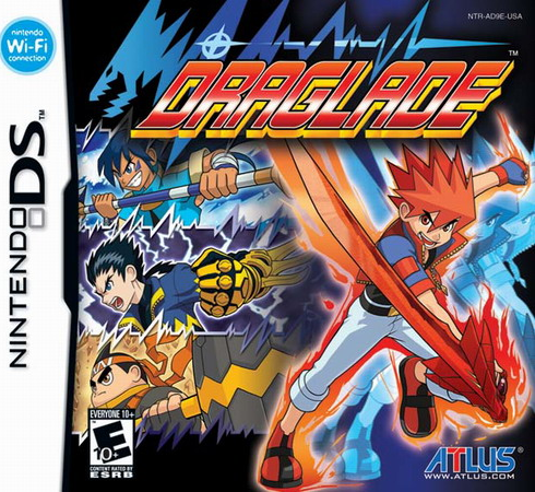 Draglade box art for Nintendo DS