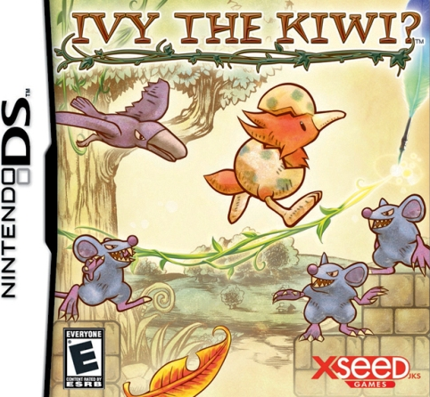 Ivy the Kiwi box art for Nintendo DS