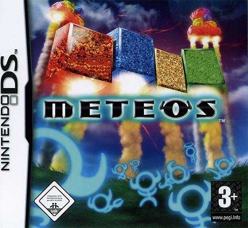Meteos box art for Nintendo DS