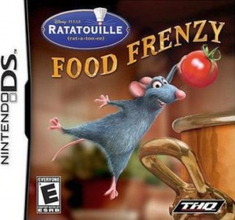 Ratatouille Food Frenzy box art for Nintendo DS