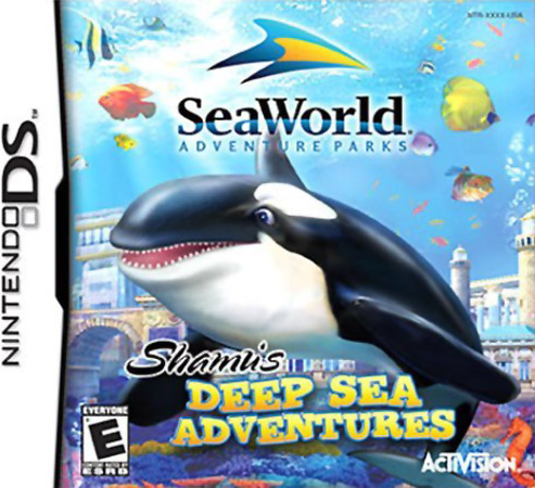 Shamu's Deep Sea Adventures box art for Nintendo DS