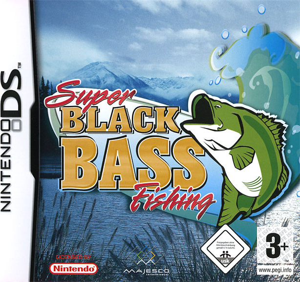 Super Black Bass Fishing box art for Nintendo DS