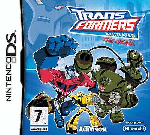 Transformers Animated box art for Nintendo DS