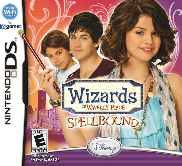 Wizards of Waverly Place: Spellbound box art for Nintendo DS
