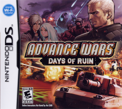 Advance Wars Days of Ruin box art for Nintendo DS