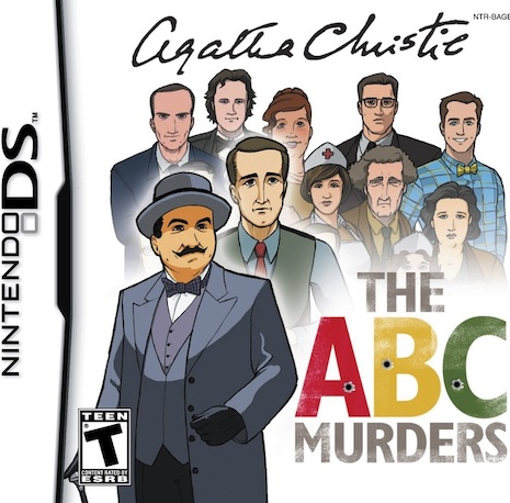 Agatha Christie: The ABC Murders box art for Nintendo DS