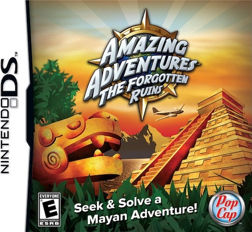 Amazing Adventures The Forgotten Ruins box art for Nintendo DS