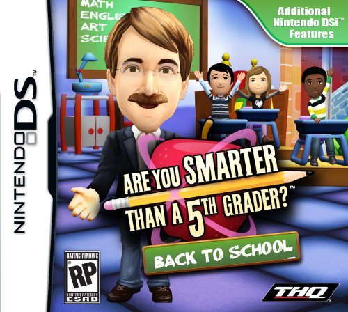 Are You Smarter Than A 5th Grader? Back to School box art for Nintendo DS