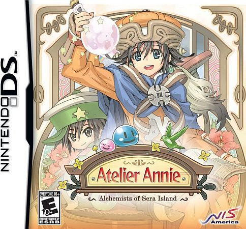 Atelier Annie: Alchemists of Sera Island box art for Nintendo DS