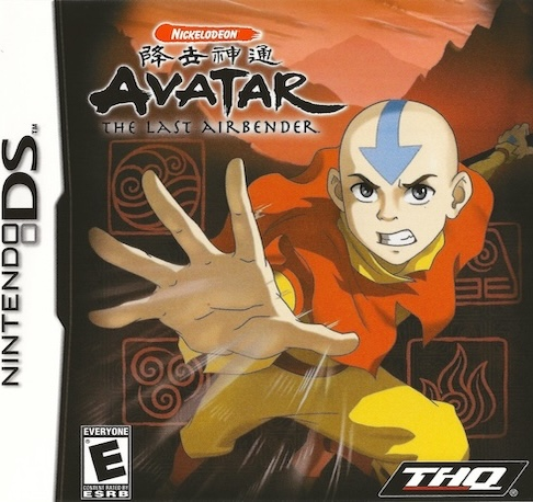 Avatar: The Legend of Aang box art for Nintendo DS