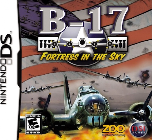 B-17 Fortress in the Sky box art for Nintendo DS