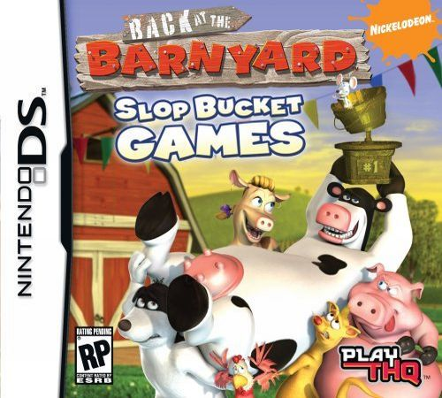 Back at the Barnyard: Barnyard Games box art for Nintendo DS