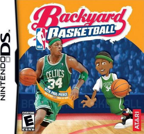 Backyard Basketball box art for Nintendo DS